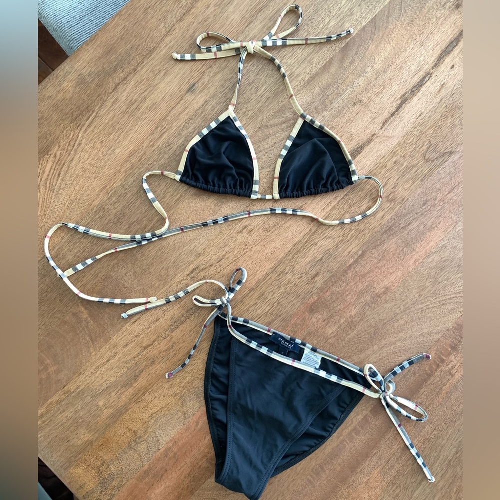 Burberry Triangle Bikini Set